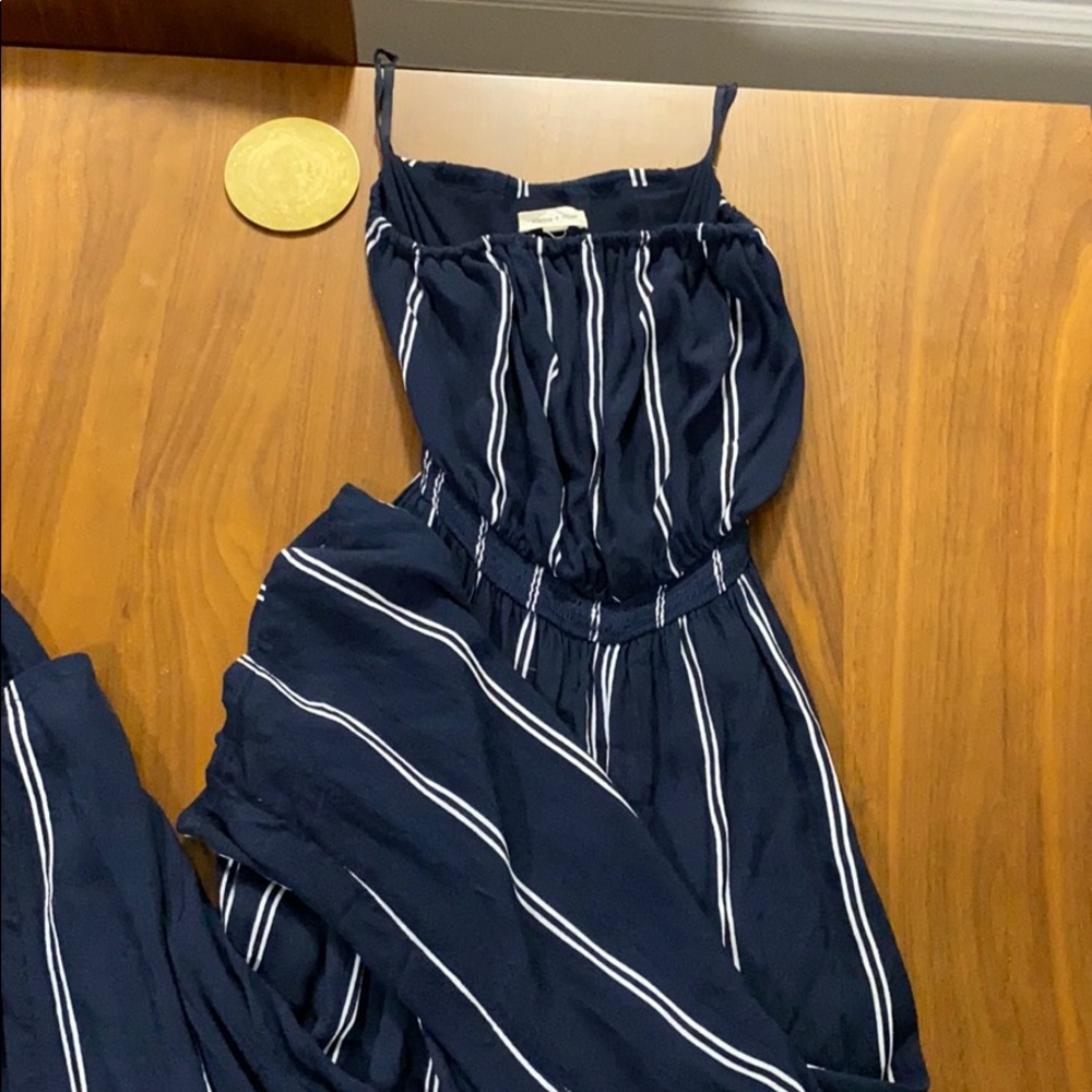 Long strapless jumpsuit